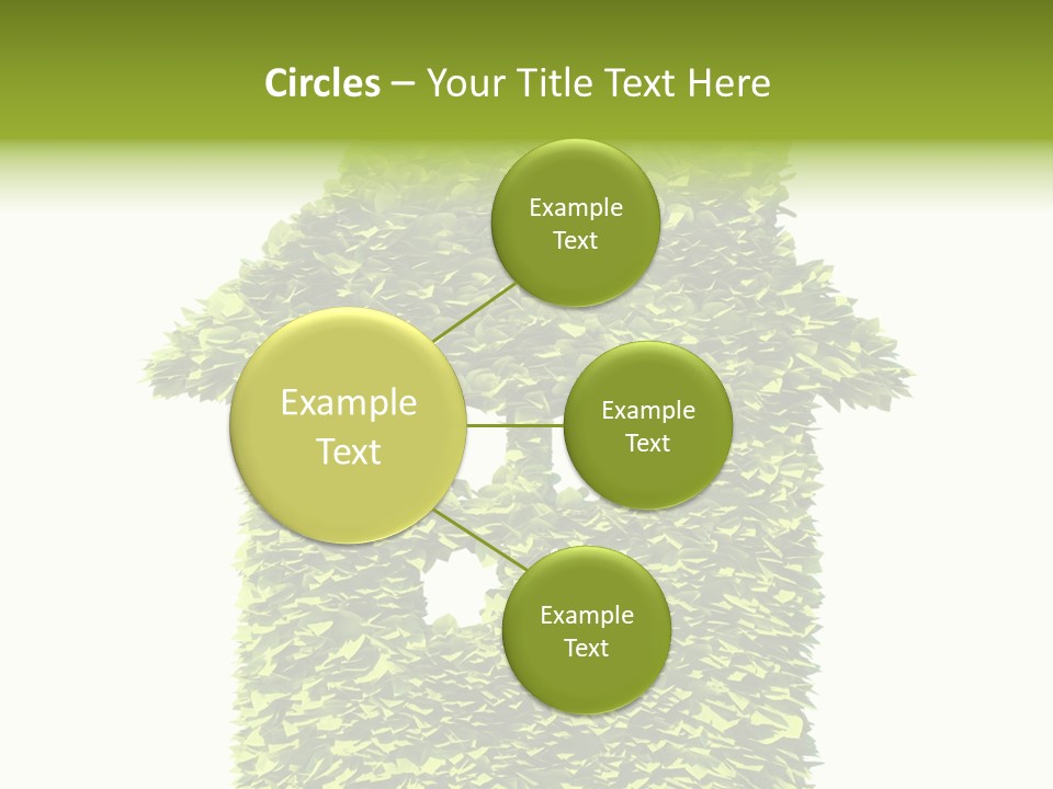 Housing Plant Recycling PowerPoint Template
