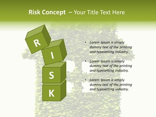Housing Plant Recycling PowerPoint Template