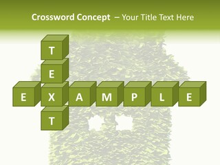 Housing Plant Recycling PowerPoint Template