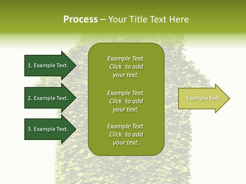 Housing Plant Recycling PowerPoint Template