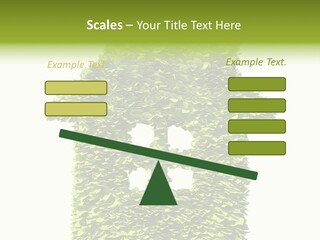 Housing Plant Recycling PowerPoint Template