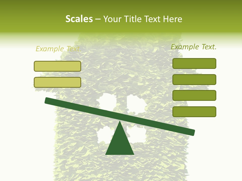 Housing Plant Recycling PowerPoint Template