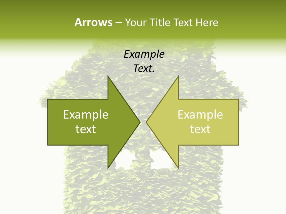 Housing Plant Recycling PowerPoint Template