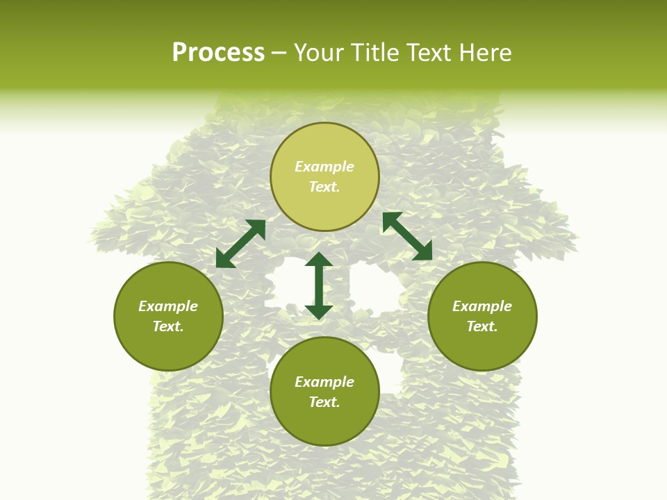 Housing Plant Recycling PowerPoint Template