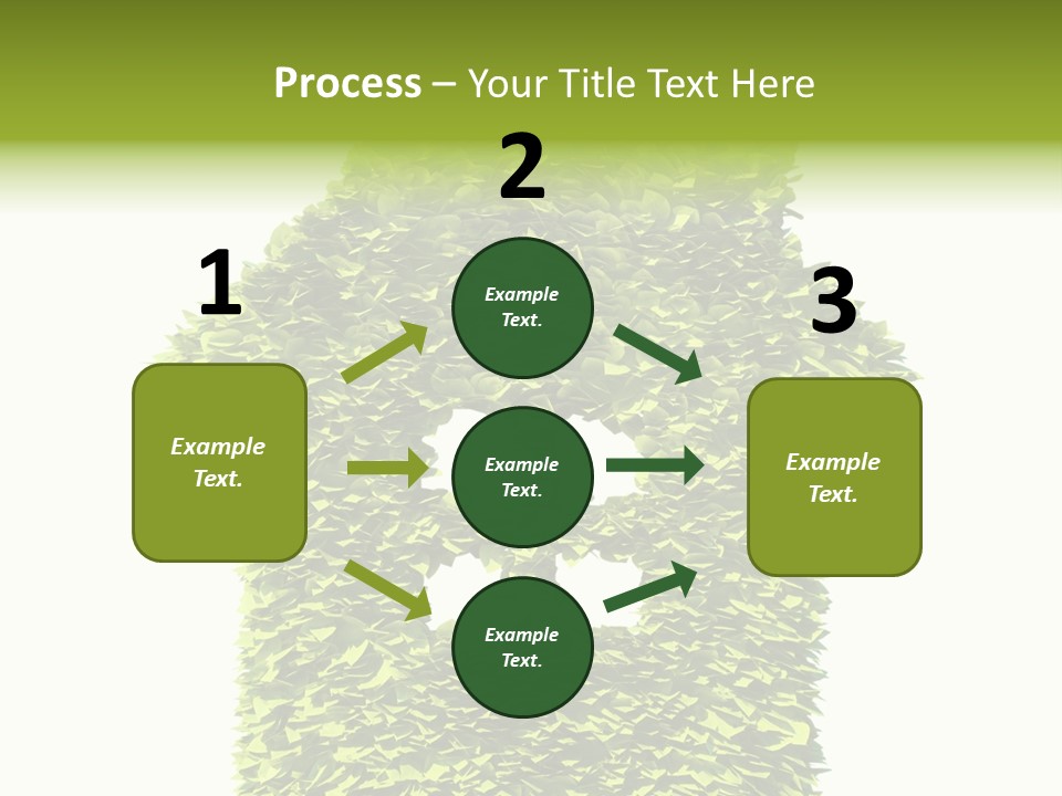 Housing Plant Recycling PowerPoint Template