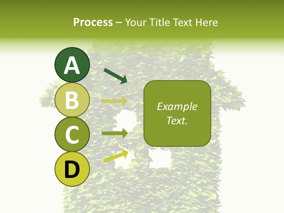 Housing Plant Recycling PowerPoint Template