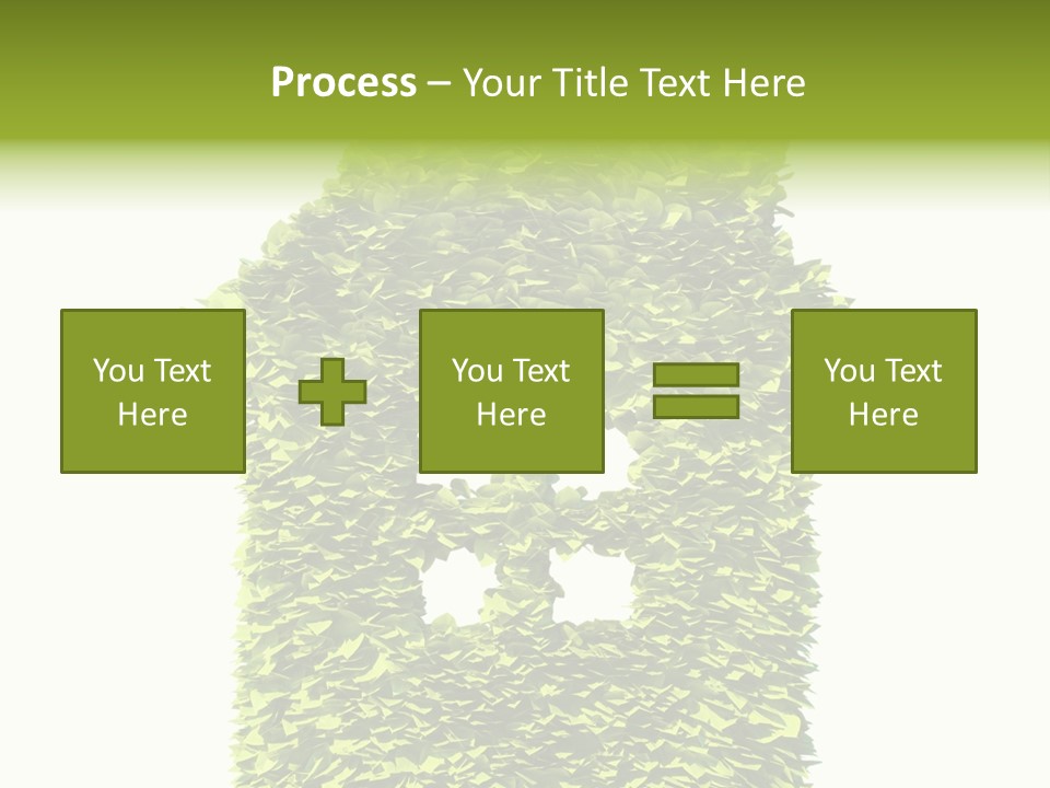 Housing Plant Recycling PowerPoint Template