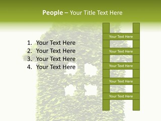 Housing Plant Recycling PowerPoint Template