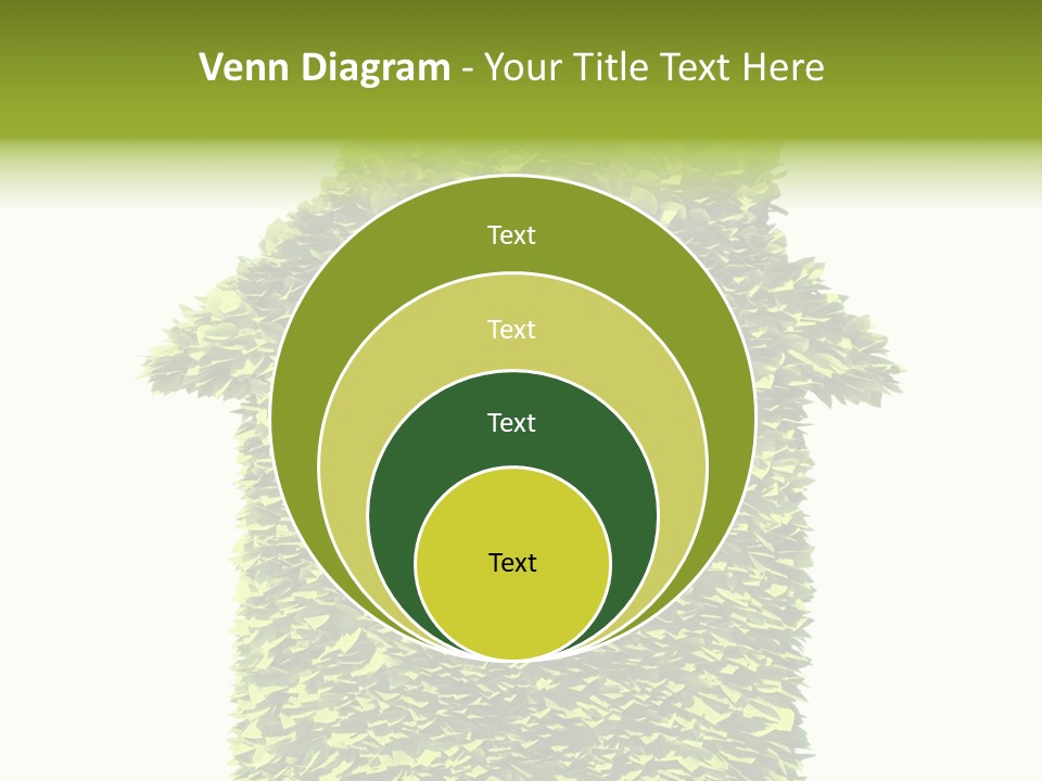 Housing Plant Recycling PowerPoint Template
