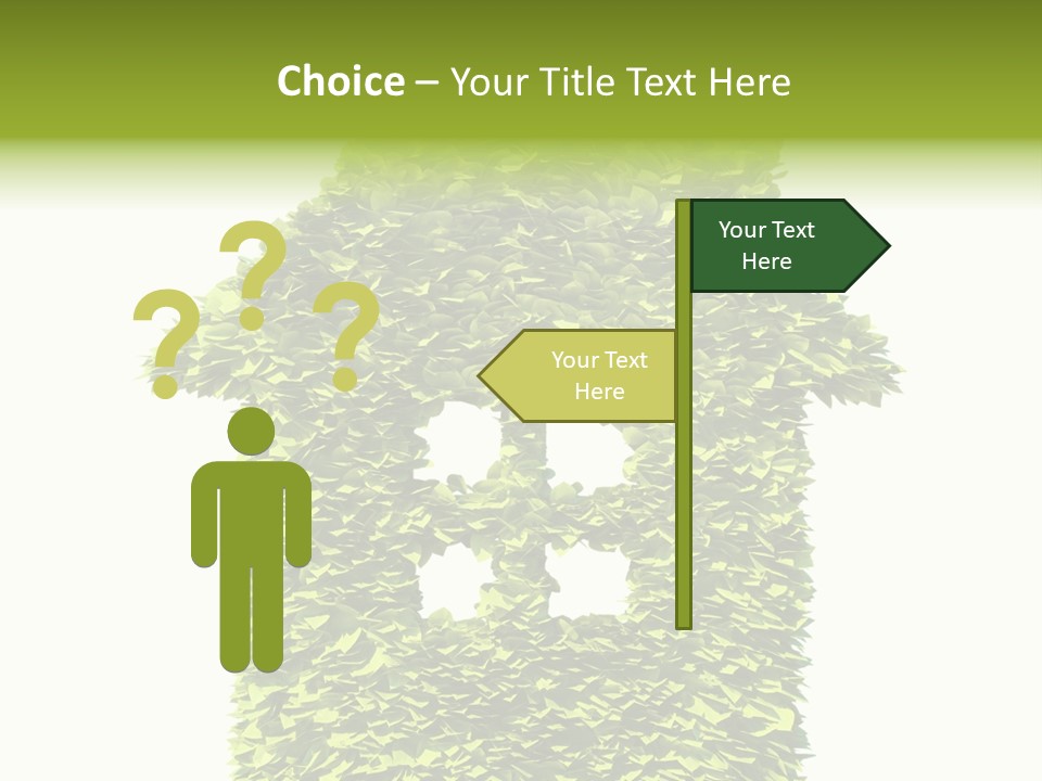 Housing Plant Recycling PowerPoint Template
