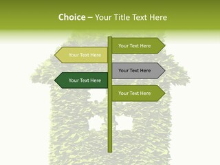 Housing Plant Recycling PowerPoint Template