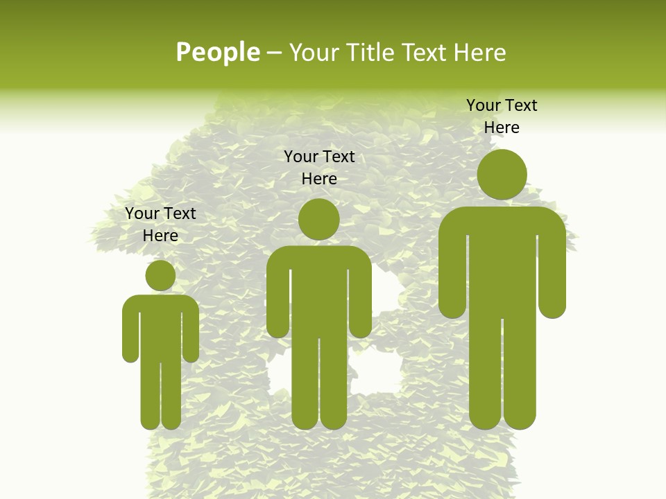 Housing Plant Recycling PowerPoint Template