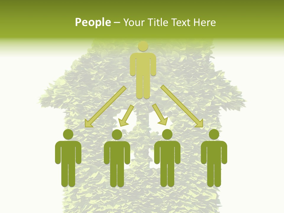 Housing Plant Recycling PowerPoint Template