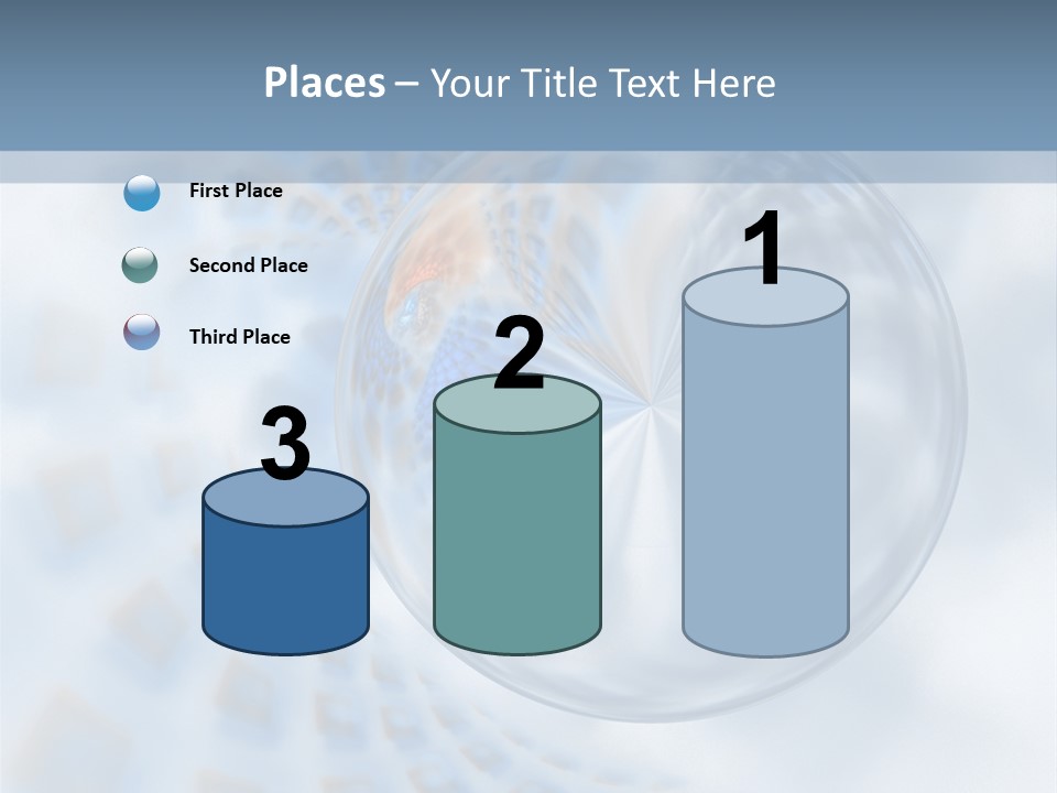 Moisture Water Blue PowerPoint Template