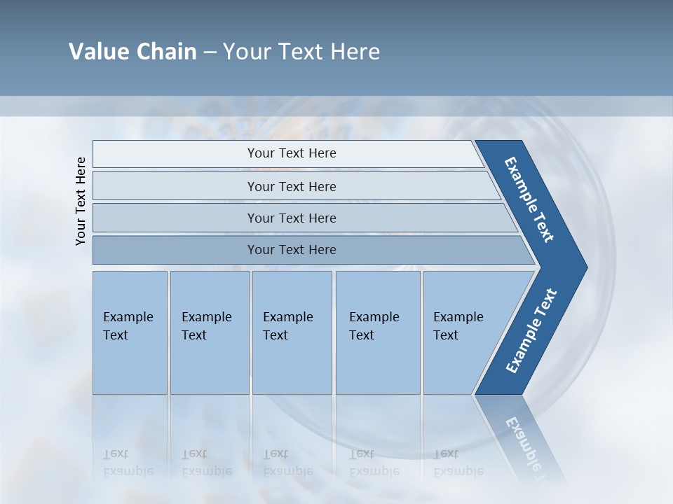 Moisture Water Blue PowerPoint Template