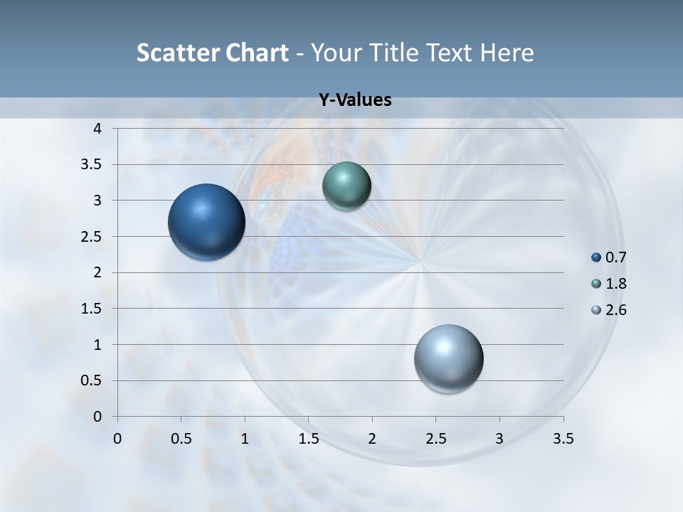 Moisture Water Blue PowerPoint Template