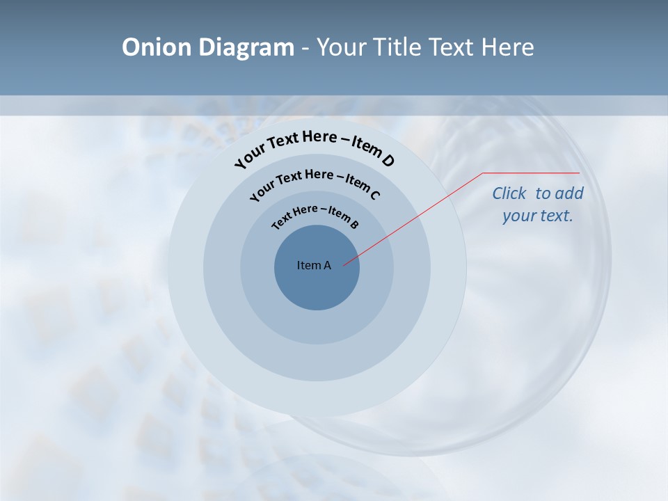 Moisture Water Blue PowerPoint Template