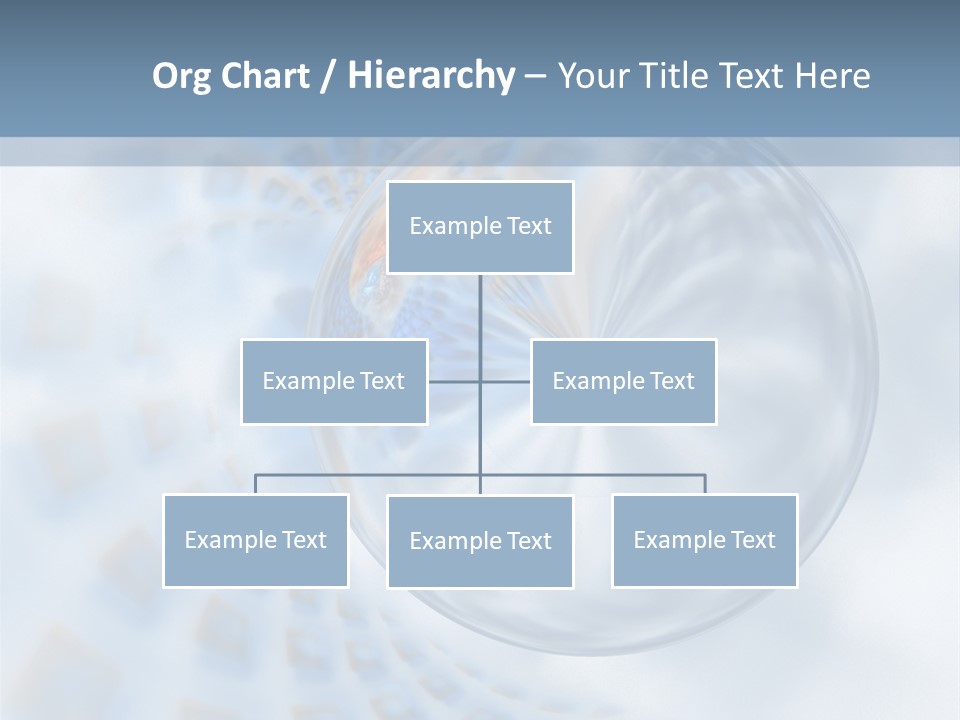 Moisture Water Blue PowerPoint Template