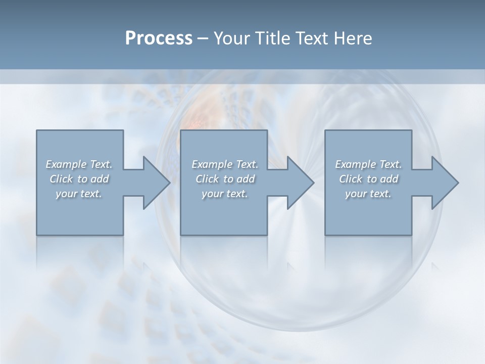 Moisture Water Blue PowerPoint Template