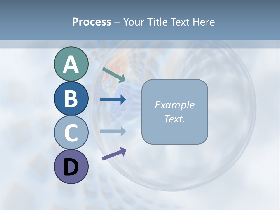 Moisture Water Blue PowerPoint Template