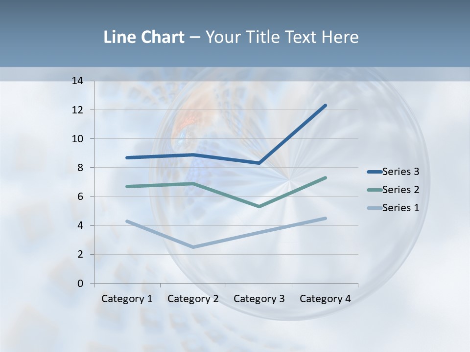 Moisture Water Blue PowerPoint Template