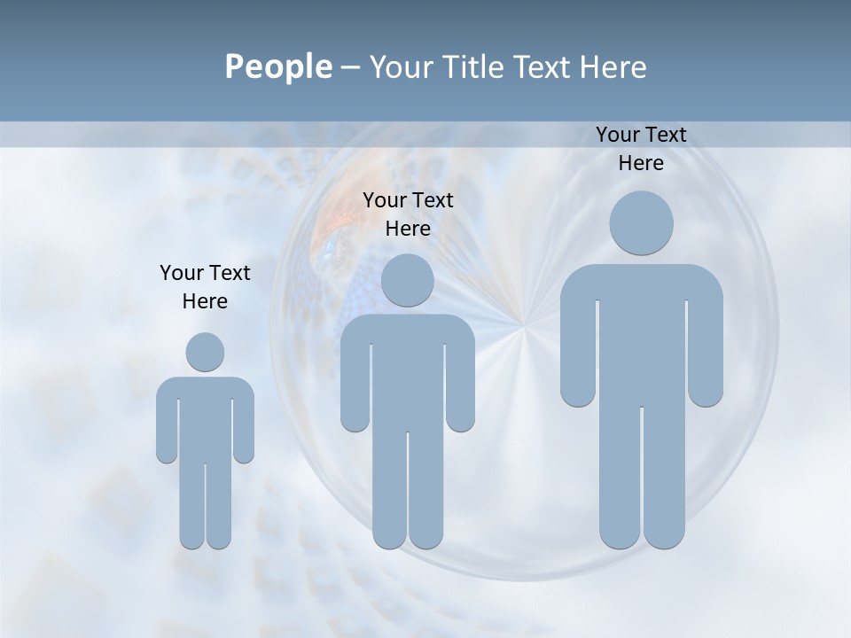 Moisture Water Blue PowerPoint Template