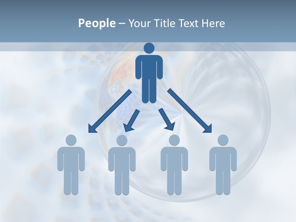 Moisture Water Blue PowerPoint Template