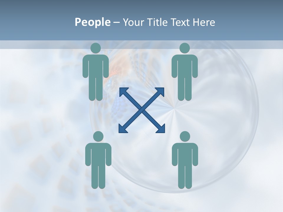 Moisture Water Blue PowerPoint Template