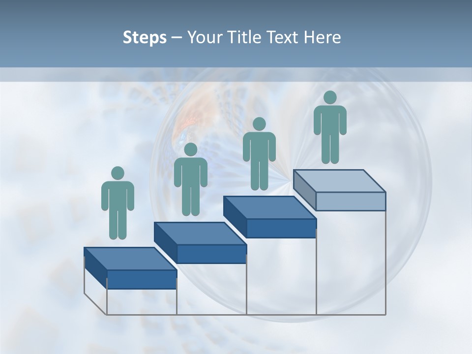 Moisture Water Blue PowerPoint Template