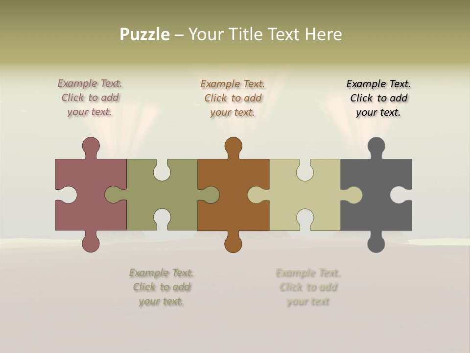 Desert History Civilization PowerPoint Template