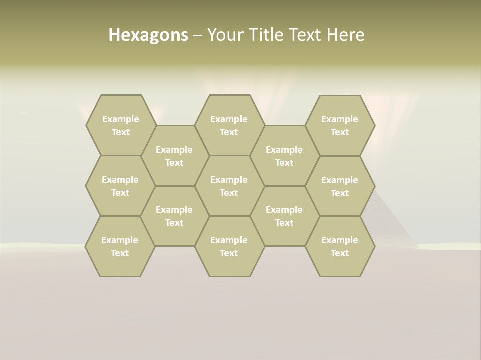 Desert History Civilization PowerPoint Template