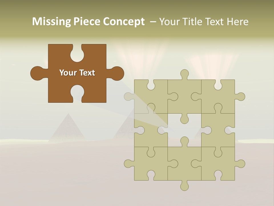 Desert History Civilization PowerPoint Template