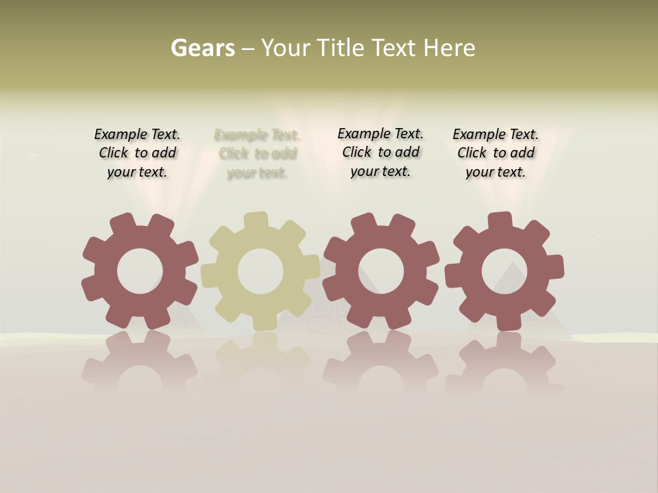 Desert History Civilization PowerPoint Template