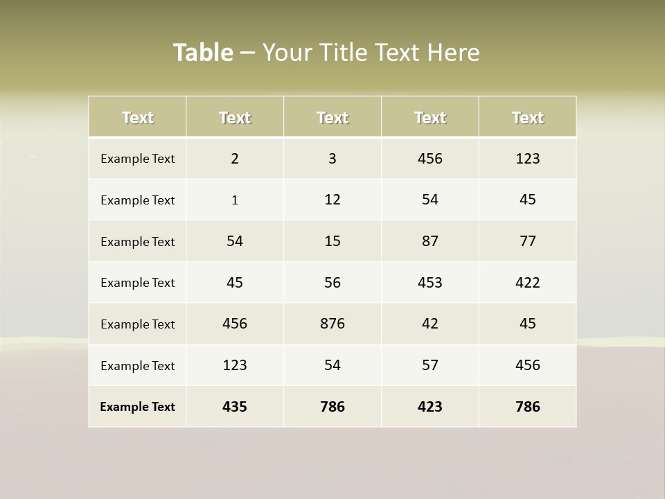 Desert History Civilization PowerPoint Template