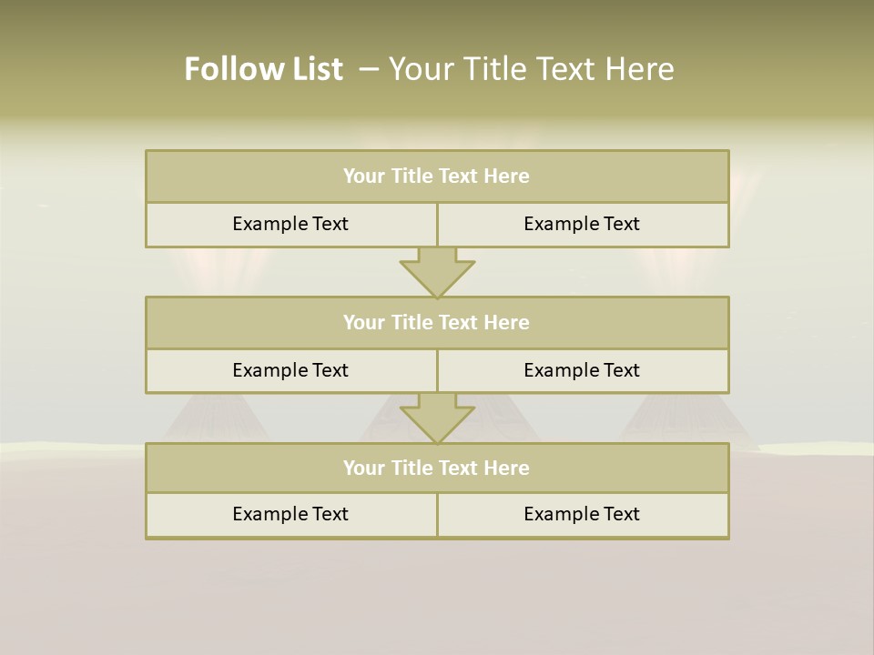 Desert History Civilization PowerPoint Template
