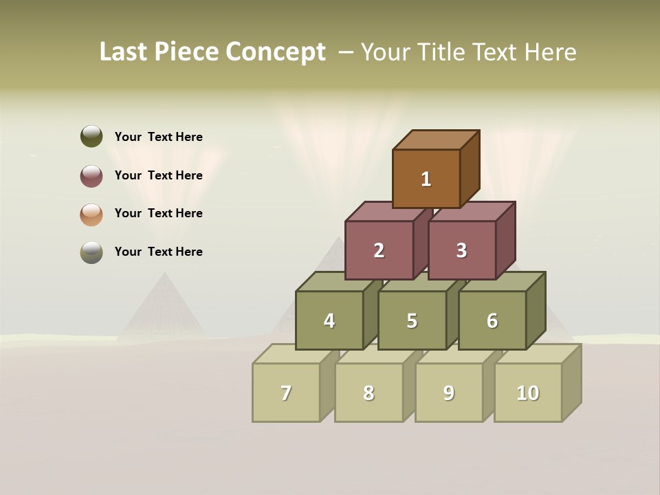 Desert History Civilization PowerPoint Template