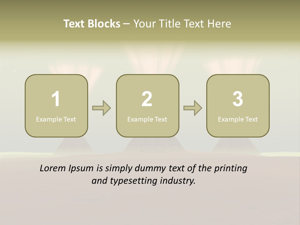 Desert History Civilization PowerPoint Template