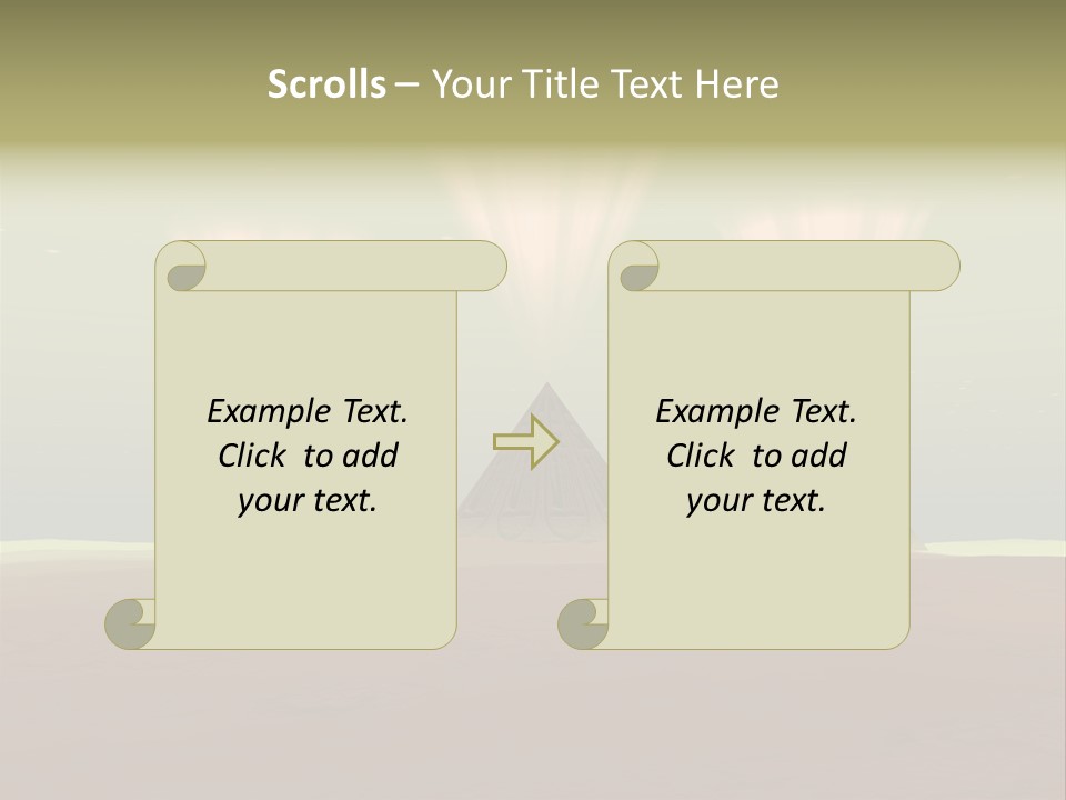 Desert History Civilization PowerPoint Template