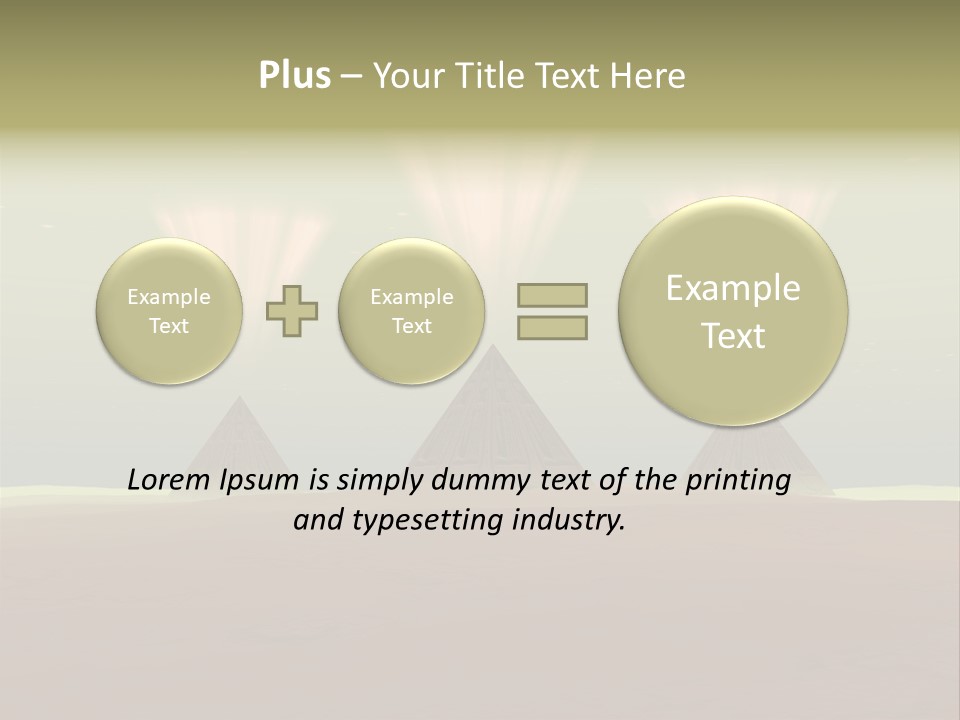 Desert History Civilization PowerPoint Template