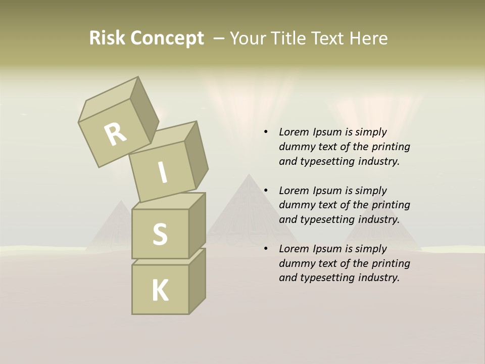 Desert History Civilization PowerPoint Template