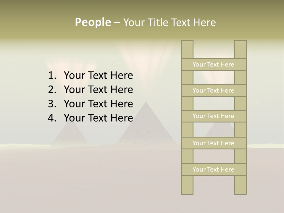 Desert History Civilization PowerPoint Template