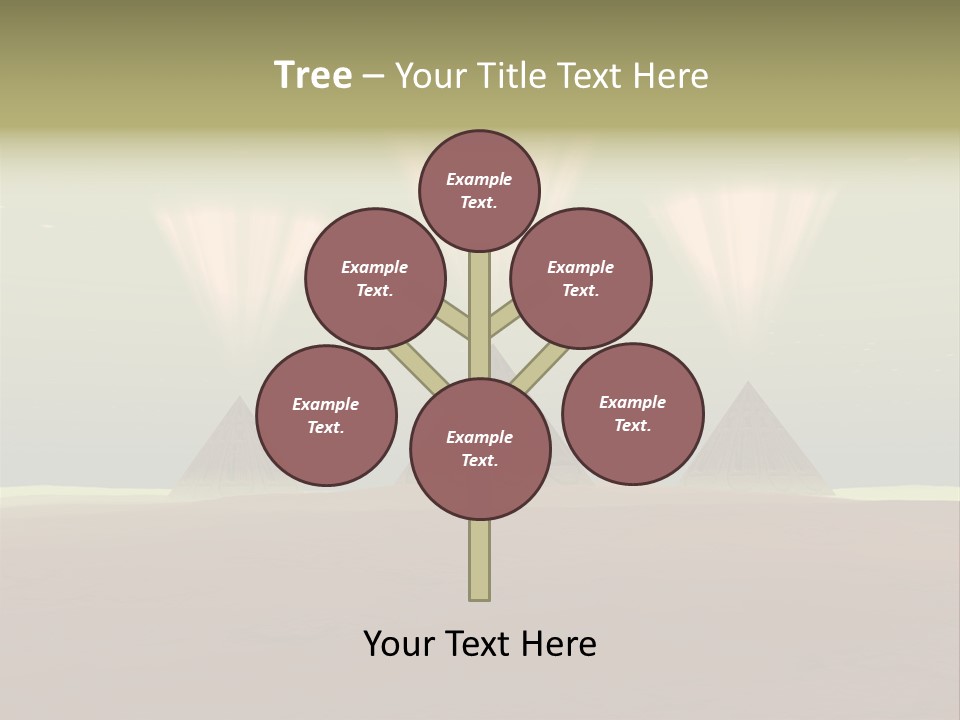 Desert History Civilization PowerPoint Template