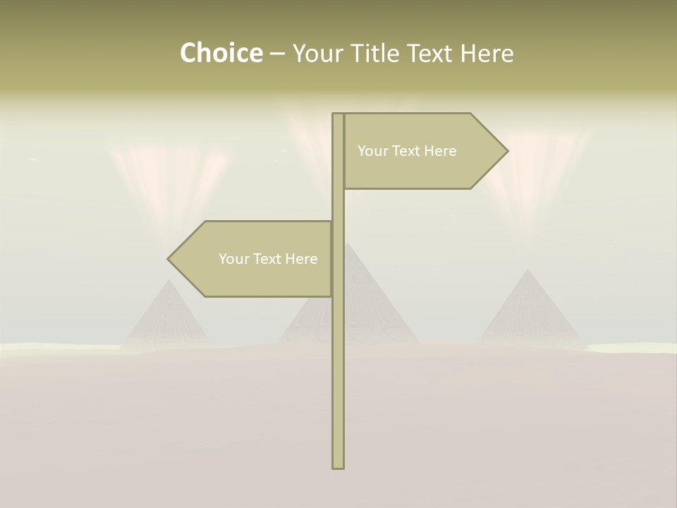 Desert History Civilization PowerPoint Template
