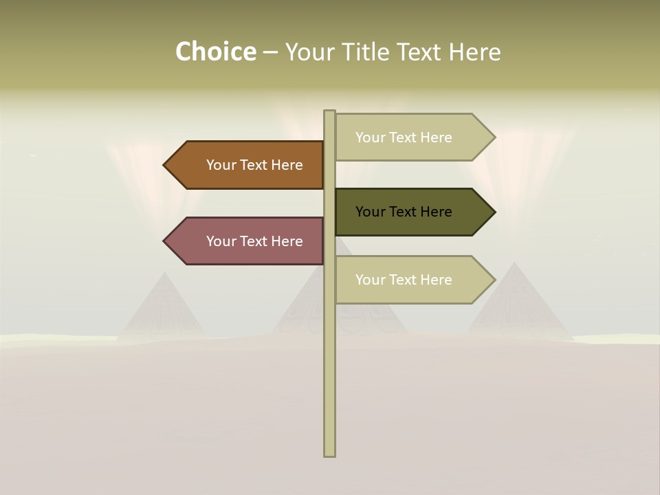 Desert History Civilization PowerPoint Template