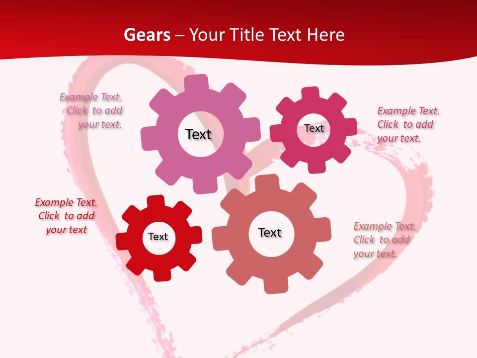 Draw Gift Abstract PowerPoint Template