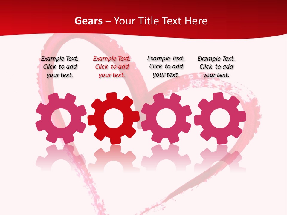 Draw Gift Abstract PowerPoint Template