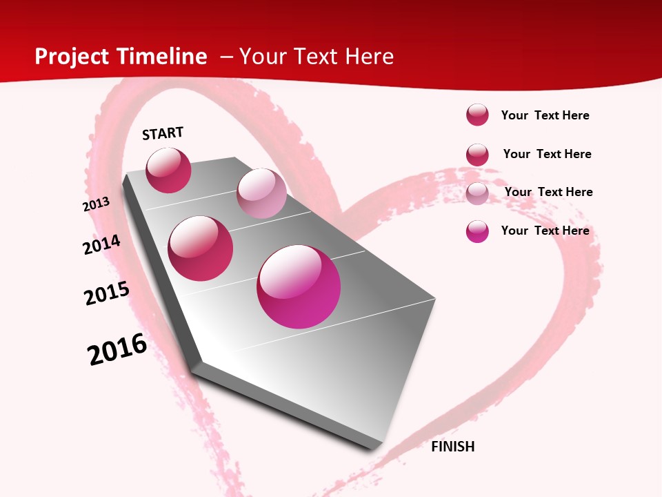 Draw Gift Abstract PowerPoint Template