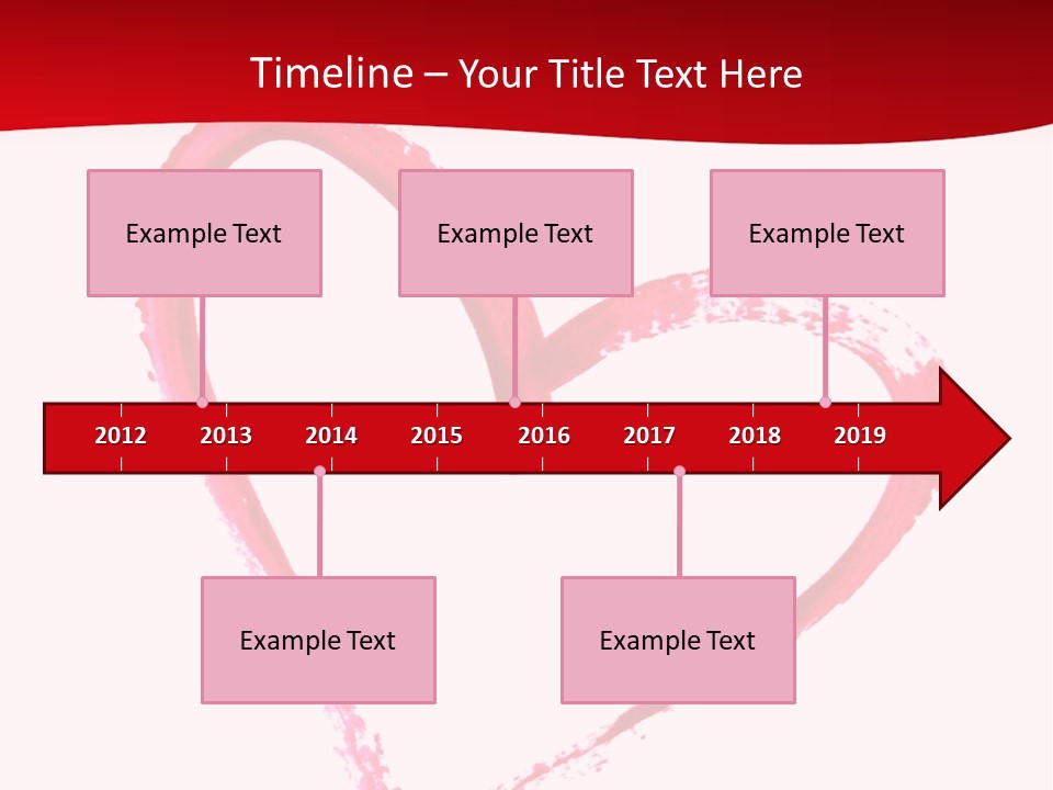 Draw Gift Abstract PowerPoint Template