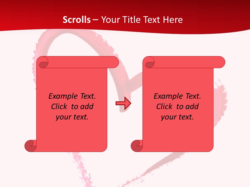 Draw Gift Abstract PowerPoint Template