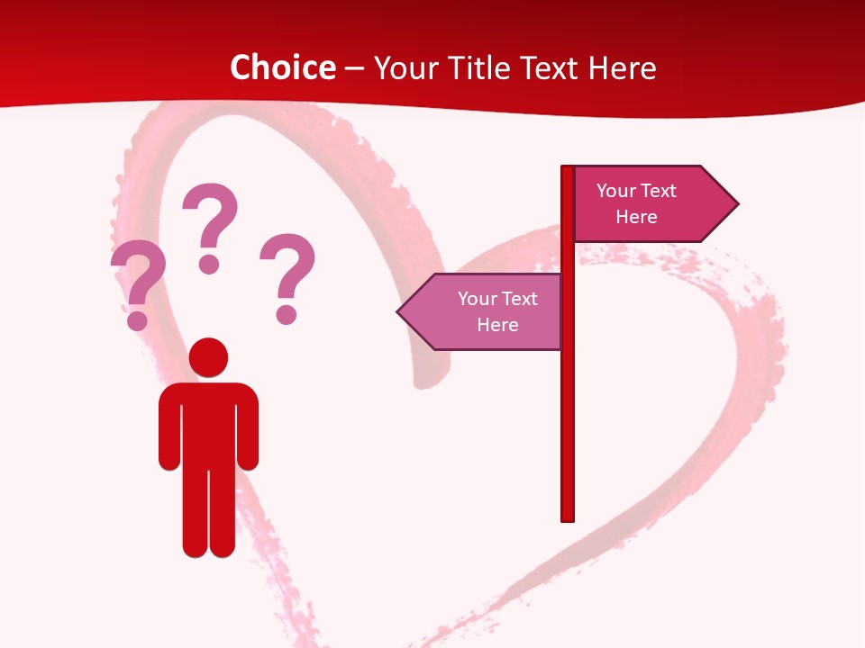 Draw Gift Abstract PowerPoint Template